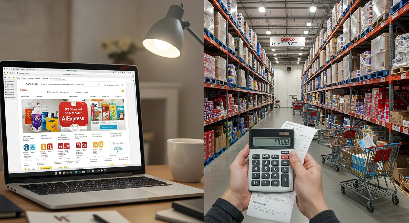 AliExpress generally offers a wider variety of low-priced bulk deals from international sellers, but Costco is more reliable for quality and consistent bulk savings, especially for brand-name products and household essentials.