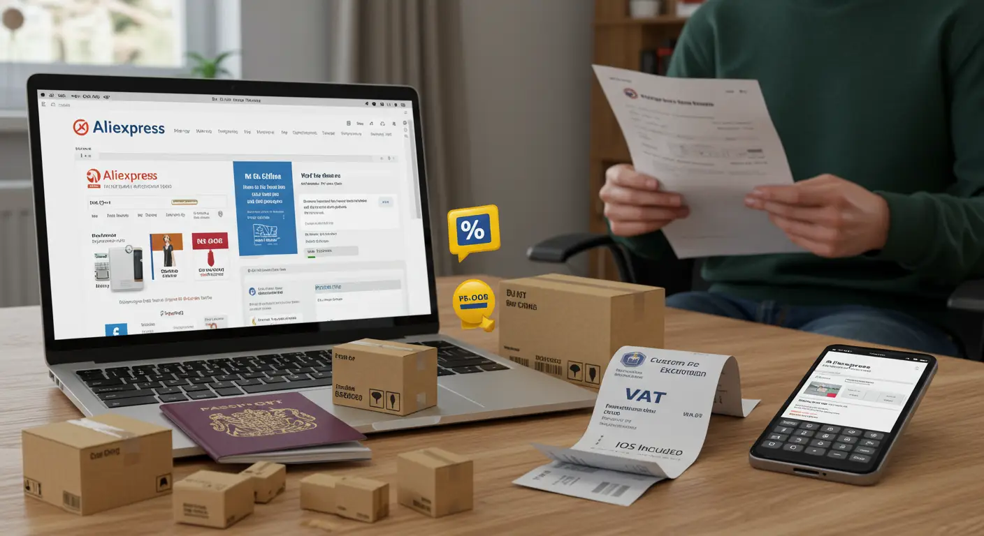 AliExpress IOSS allows UK buyers to prepay VAT at checkout for orders up to £135, making delivery smoother and avoiding unexpected customs fees.