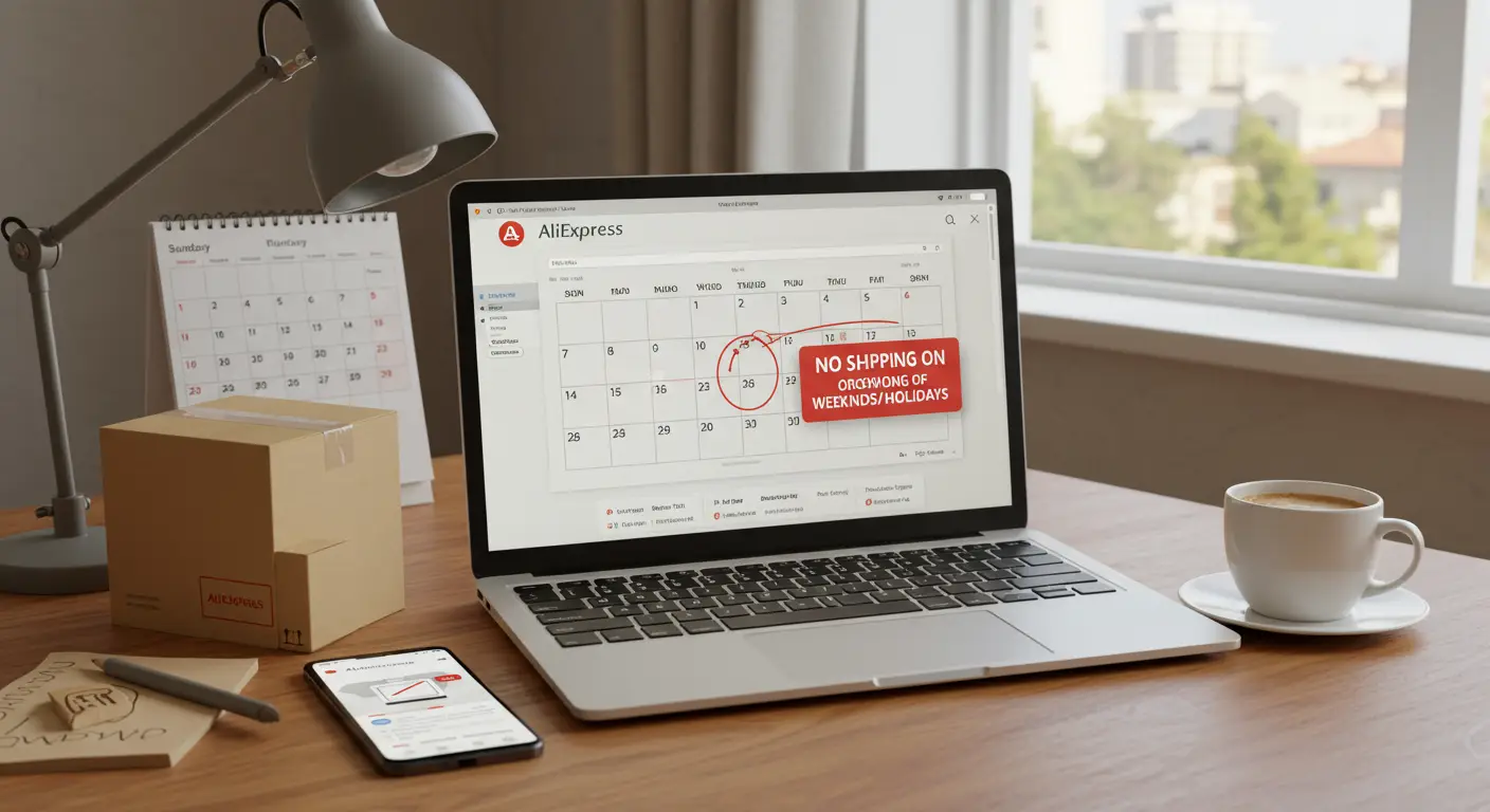 AliExpress sellers may process and dispatch orders on weekends or holidays, but shipping and delivery services typically depend on local courier schedules, which often exclude these days.