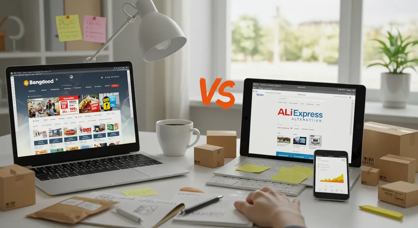 Banggood is generally better for faster shipping and customer service, while AliExpress offers a wider variety of products and often lower prices, so your choice depends on your priorities.