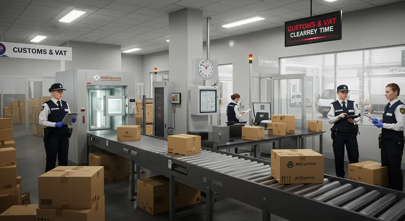 Customs clearance for AliExpress packages in the UK typically takes 1 to 3 working days, but delays can occur depending on the volume of parcels and required documentation.
