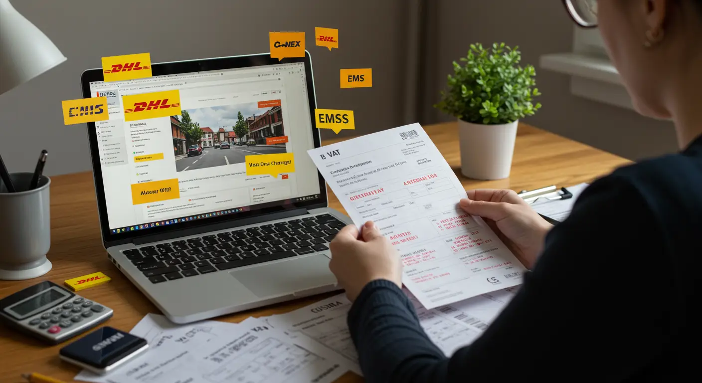 DHL typically charges the highest customs processing fees on AliExpress orders compared to other couriers.