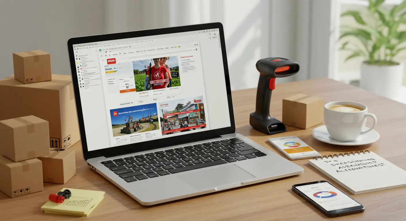 Five top dropshipping alternatives to AliExpress for UK entrepreneurs include Spocket, Oberlo, SaleHoo, CJ Dropshipping, and Modalyst, each offering a wide range of quality products, faster shipping times, and reliable supplier networks for online retail businesses.