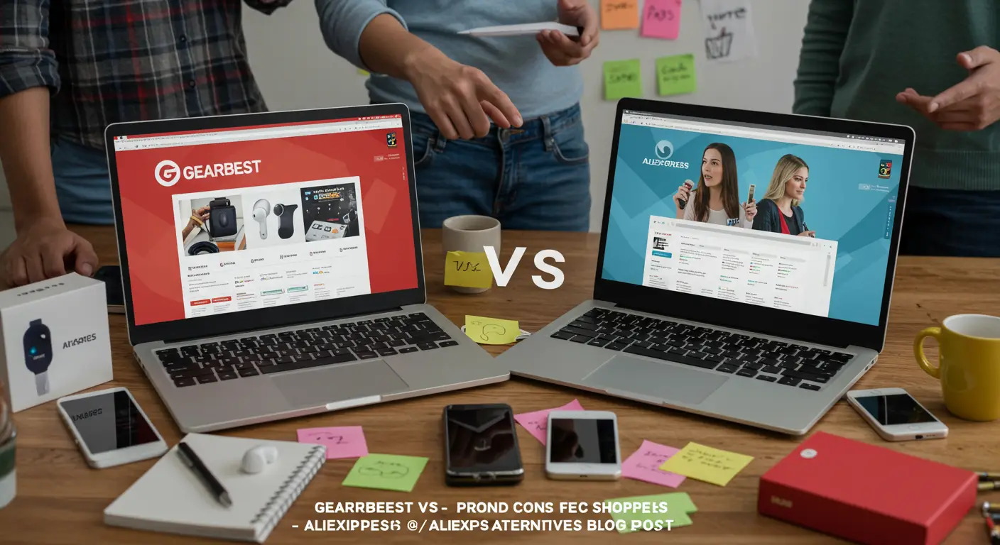Gearbest offers curated tech deals and faster shipping for gadgets, but has limited variety compared to AliExpress, which boasts a vast selection and competitive prices, though shipping can be slower and seller quality varies more.