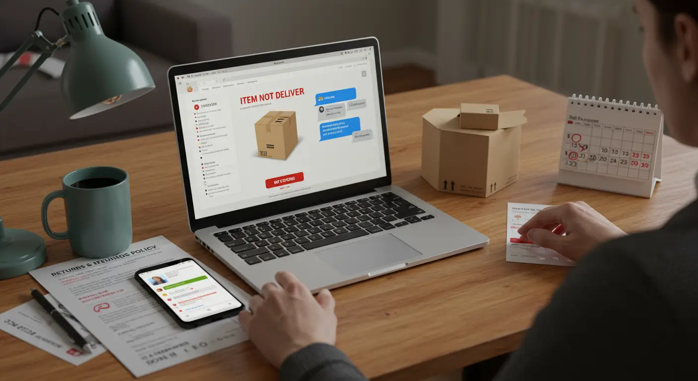 If your item never arrives and you don’t open a dispute, you may lose the opportunity to claim a refund or resolution from the seller or the platform.