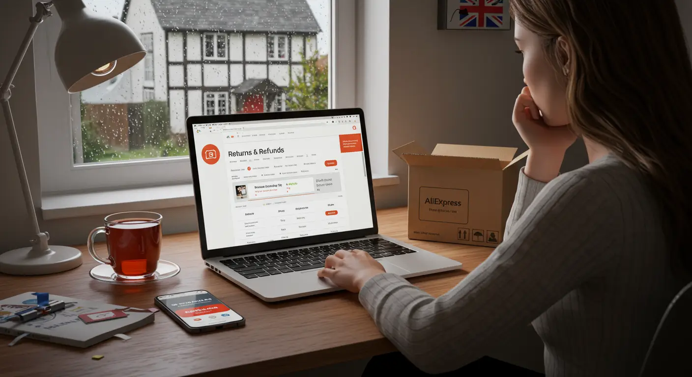 It typically takes 3 to 20 business days to receive a refund from AliExpress in the UK, depending on your payment method and bank processing times.