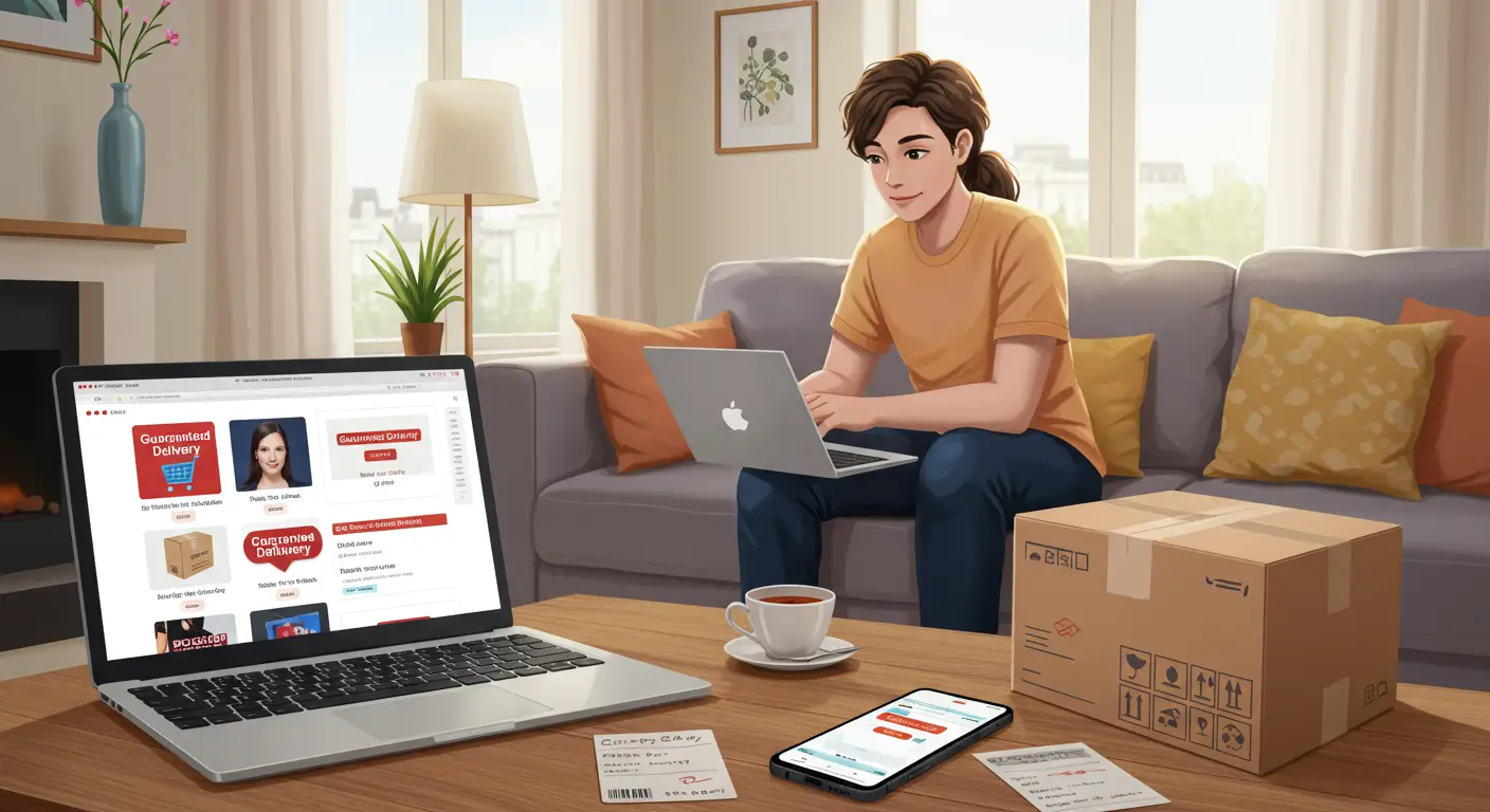 Screenshot of the AliExpress website homepage, with the