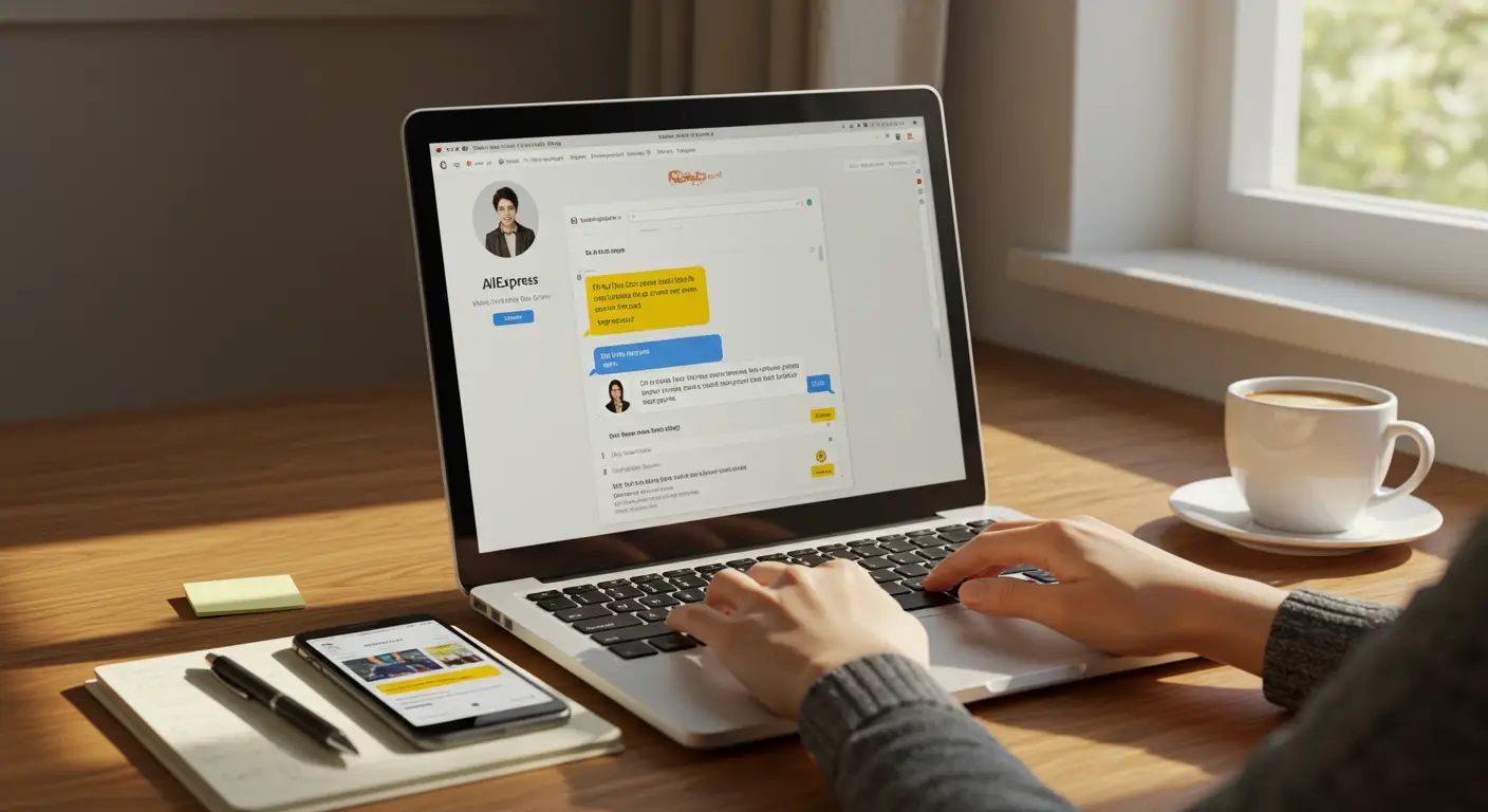The best way to communicate with sellers on AliExpress in English (UK) is to use the platform’s official messaging system, writing clear, polite, and concise messages to ensure your queries are understood and promptly addressed.