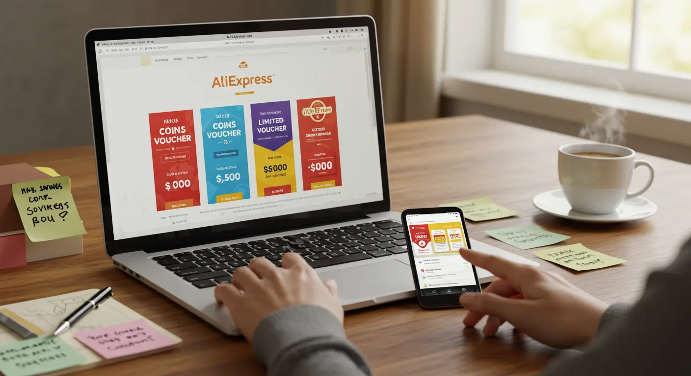 To maximise your savings on AliExpress, use your coins to redeem select discounts and combine them with vouchers during checkout for the greatest possible price reduction on your purchases.